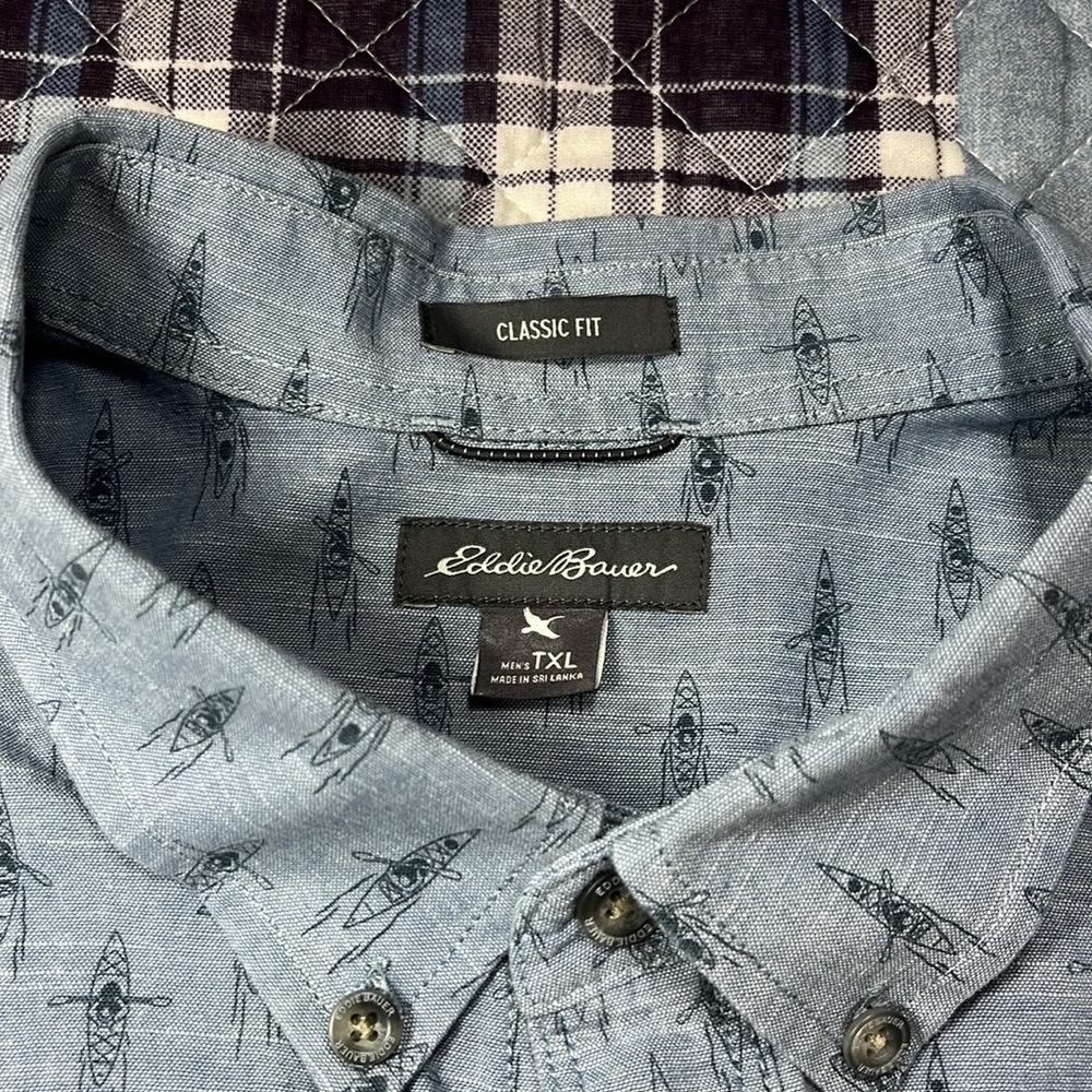 Eddie Bauer - Short-sleeve TXL Classic Fit